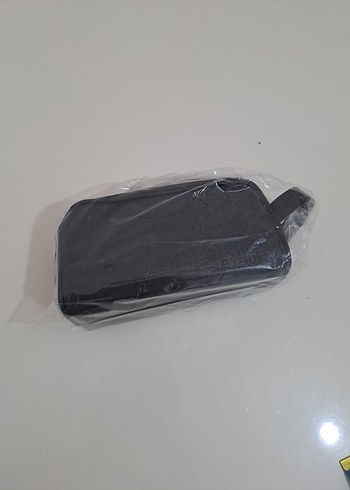 Siyah el çantası cüzdan - Görsel 7