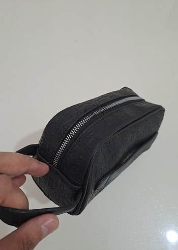 Siyah el çantası cüzdan - Görsel 6