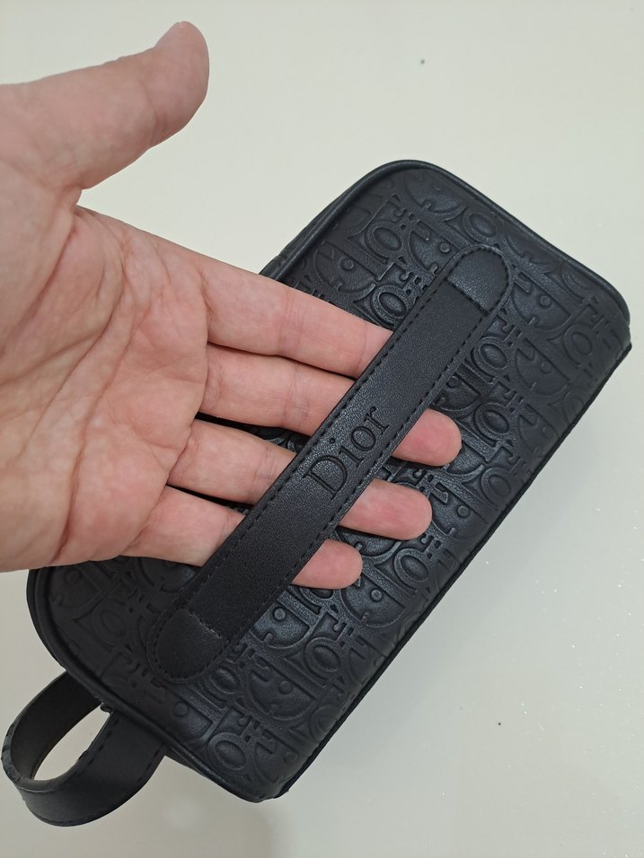 Siyah el çantası cüzdan - Görsel 2