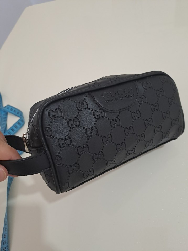 Siyah cüzdan, el çantası - Görsel 2