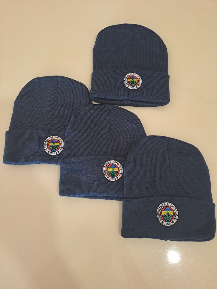 Fenerbahçe Nakışlı Mavi Bere - Görsel 5