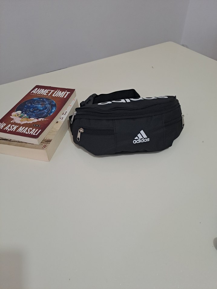 Siyah Baskılı Bel Çantası - Görsel 3