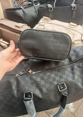 Beden siyah Renk Erkek Fermuarlı el Çantası, cüzdan