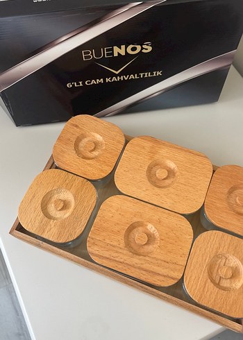 Buenos 6'lı Cam Kahvaltılık Seti - Görsel 4