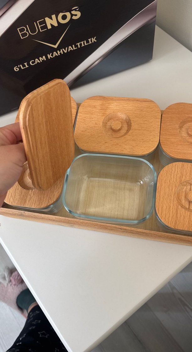 Buenos 6'lı Cam Kahvaltılık Seti - Görsel 5