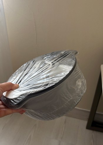 Vipahmet 8'li Beyaz-Gri Pasta Seti - Görsel 5