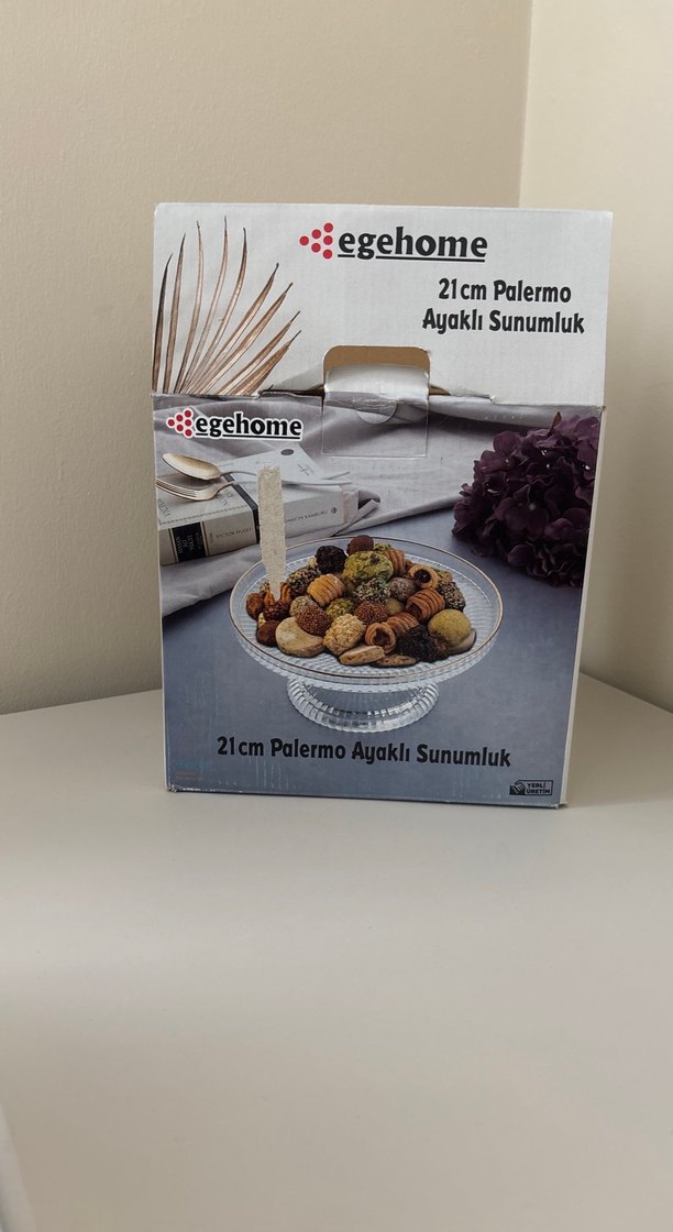 Egehome 21cm Palermo Ayaklı Sunumluk - Görsel 2