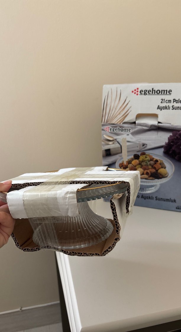 Egehome 21cm Palermo Ayaklı Sunumluk - Görsel 3