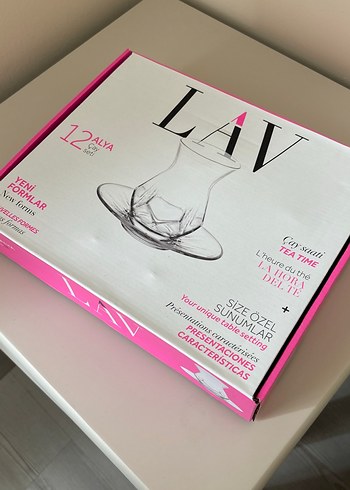 LAV 12 Parça Çay Seti - Yeni Form - Görsel 3