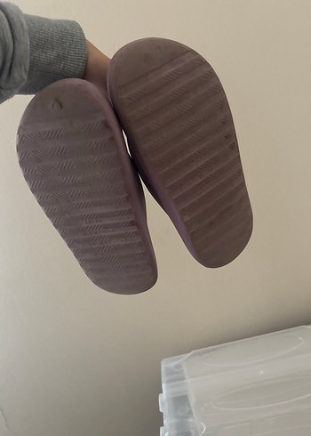 Mor Platform Topuklu Kadın Terlik - Görsel 4