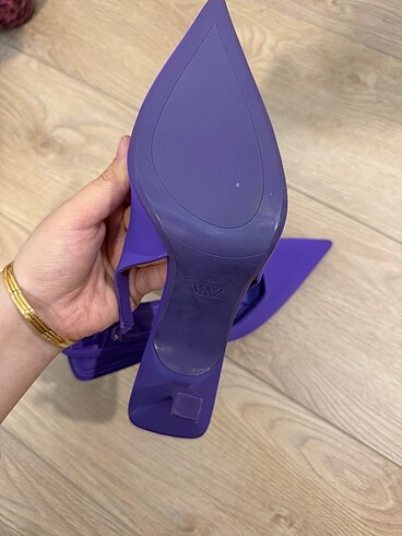 39 Beden mor Renk Zara Ayakkabı