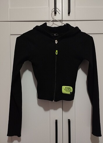 Uzun kollu crop bluz