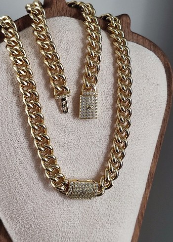 Xuping gurmet set kolye bileklik - Görsel 3