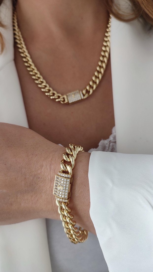 Xuping gurmet set kolye bileklik - Görsel 2