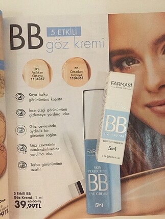 Bb göz kremi