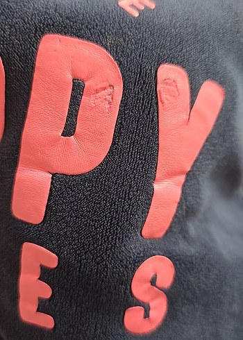 12-18 Ay Beden mavi Renk Parlak Baskılı Kız Sweatshirt Mavi