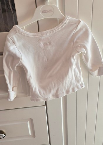 Beyaz Kız Çocuk Uzun kollu - Görsel 2