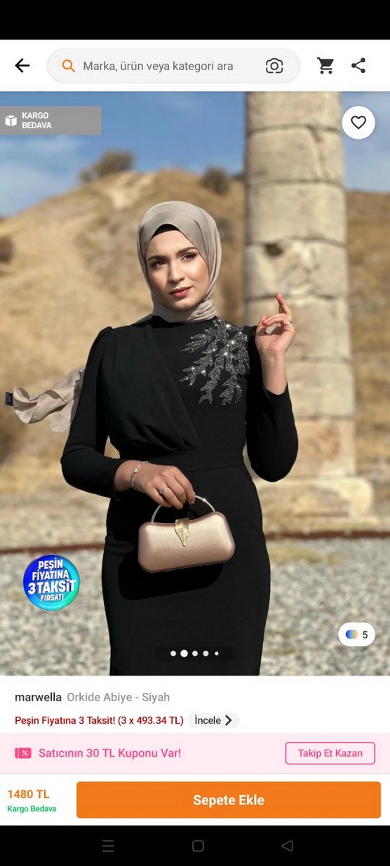 tesettür abiye - Görsel 2