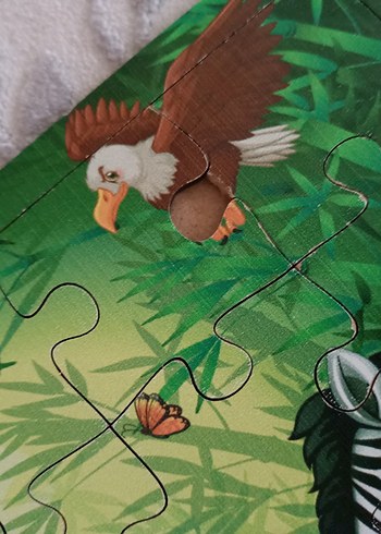 Çocuklar için Renkli 4'lü Puzzle Seti - Görsel 6