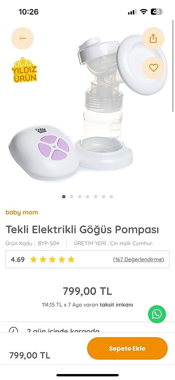 Süt sağma makinası