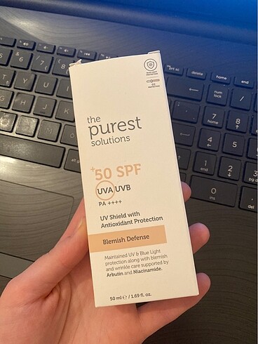 The purest güneş kremi