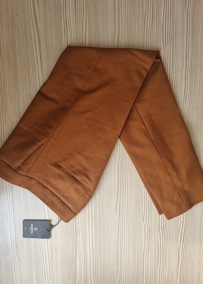 Karol taba pantolon - Görsel 2