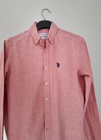 Pembe  erkek polo gömlek - Görsel 6