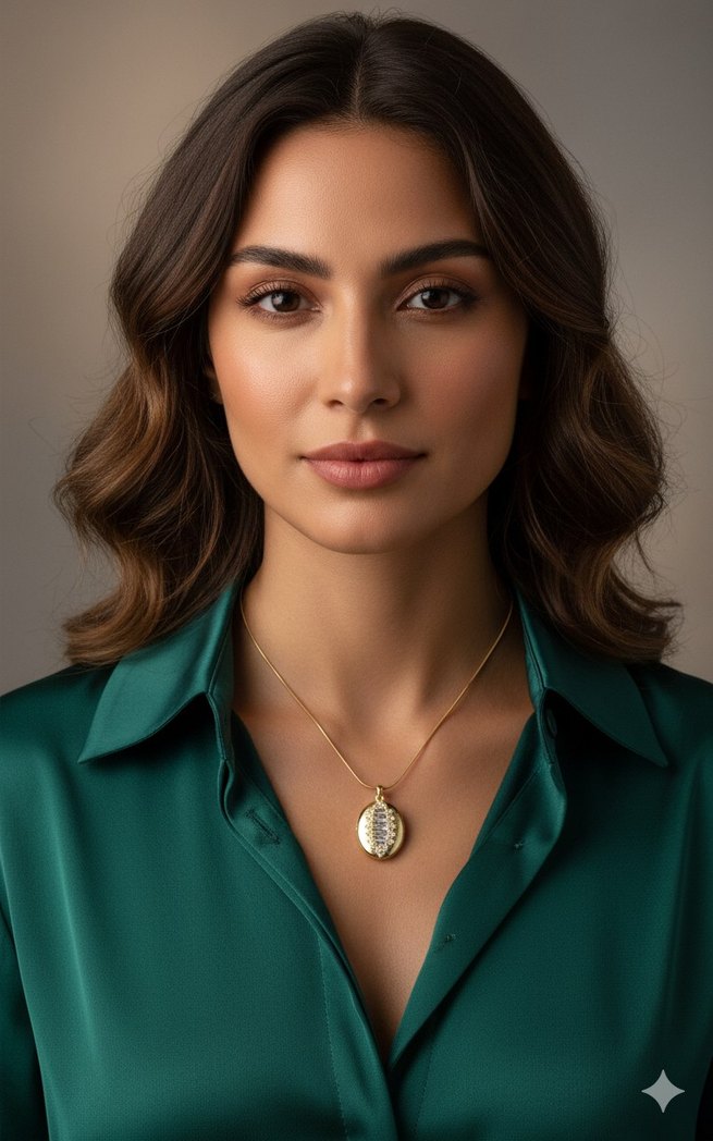 Açılabilir Çelik İçi Kolye - Bej - Görsel 5