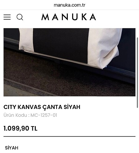 Beden Manuka çanta