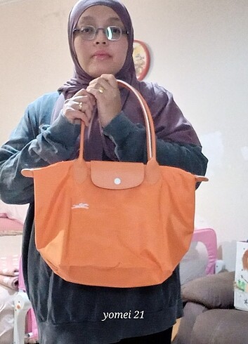 Beden Orjinal Longchamp LePliage M Uzun Saplı