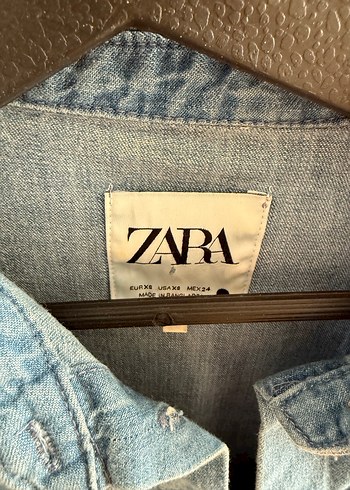 xs Beden Zara Gömlek