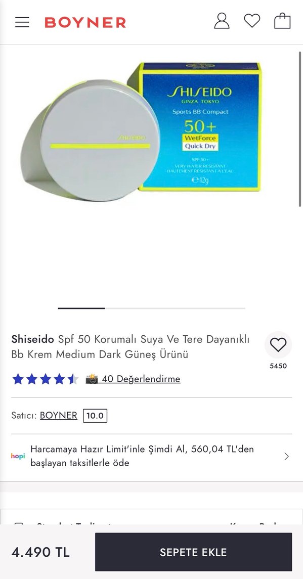 Shiseido Compact Bb Krem - Görsel 2