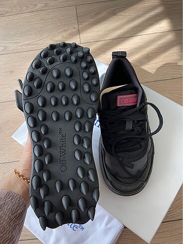 36 Beden siyah Renk Offwhite Sneaker