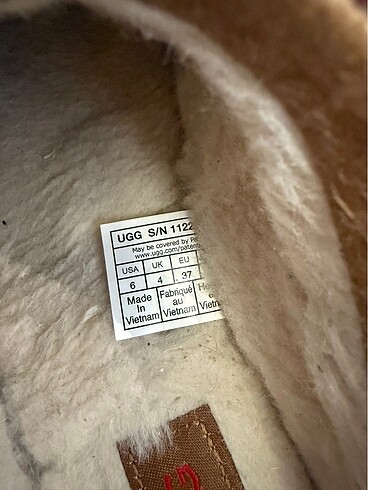 36 Beden camel Renk Ugg Tazz