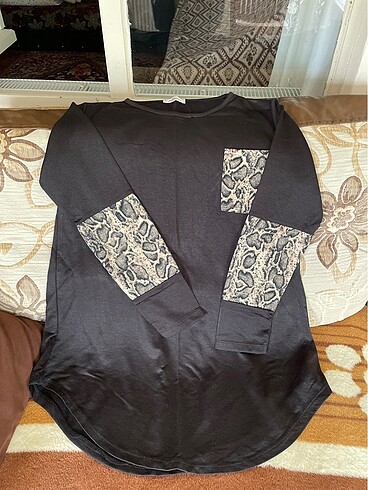 Diğer Leopar detaylı tunik