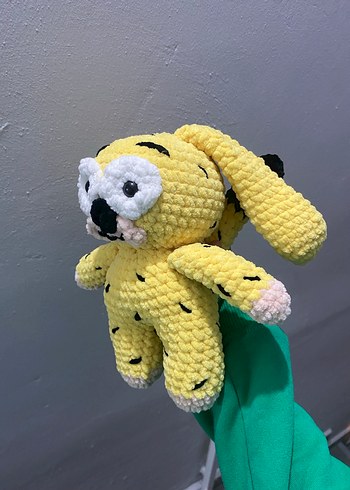 Beden Marsupilami kadife amigurumi