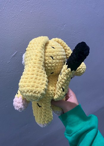 Beden Renk Marsupilami kadife amigurumi