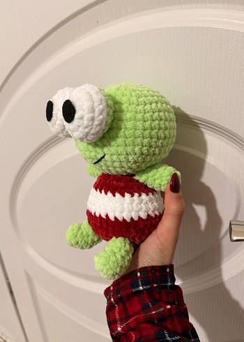 Renkli Peluş Kurbağa Oyuncak - Görsel 2