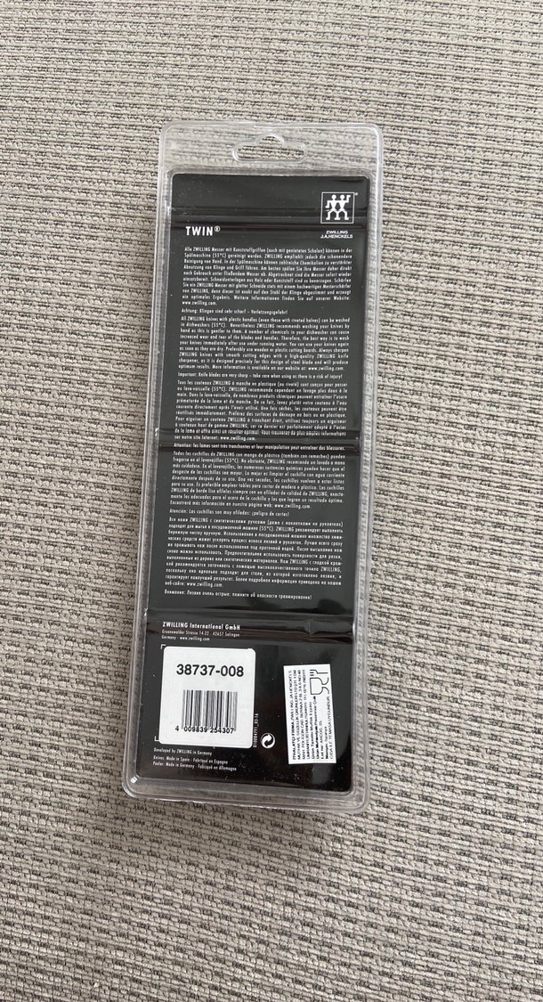 Zwilling Siyah Bıçak Seti 3'lü - Görsel 2