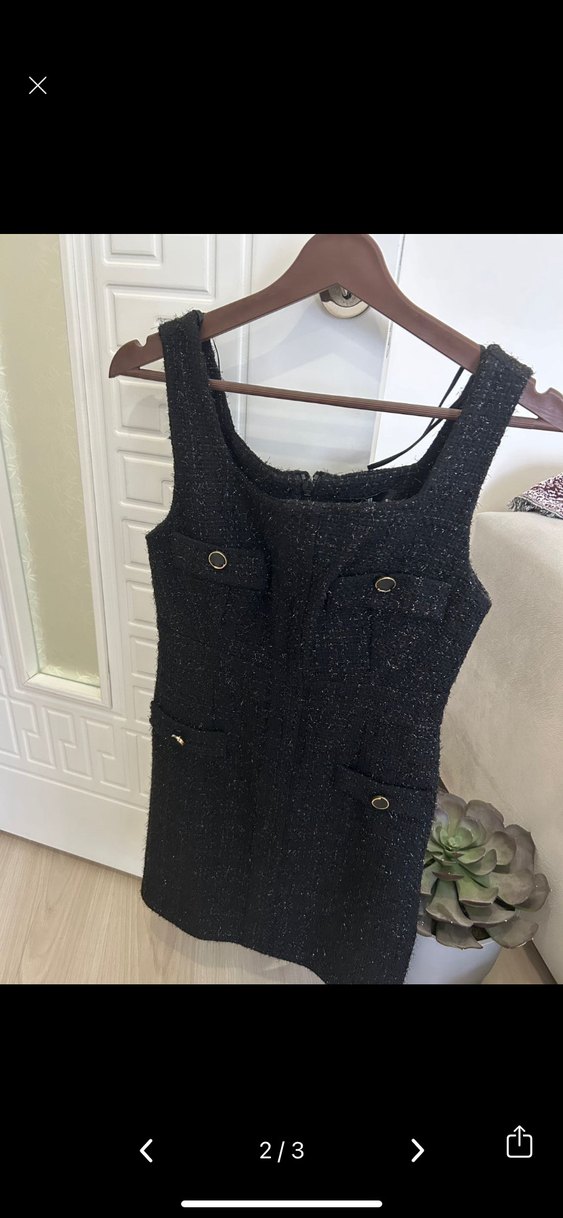 Siyah elbise - Görsel 2