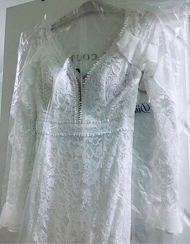 s Beden beyaz Renk Vintage Romantik Nikah Elbisesi