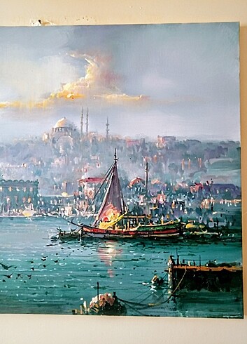 Beden Orjinal Remzi Taşkıran Yağlıboya Tablo