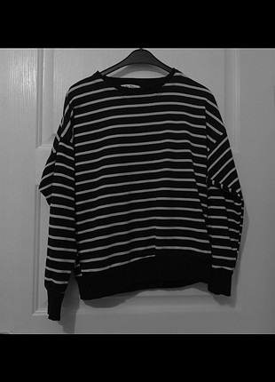 Çizgili Sweatshirt