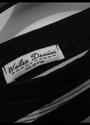 m Beden Çizgili Sweatshirt