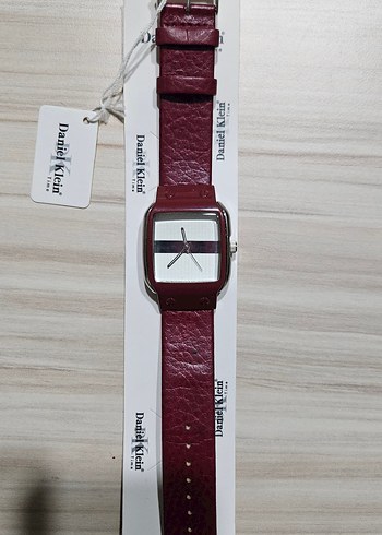 kirmizi Klasik Kadin Kol Saati - Görsel 3