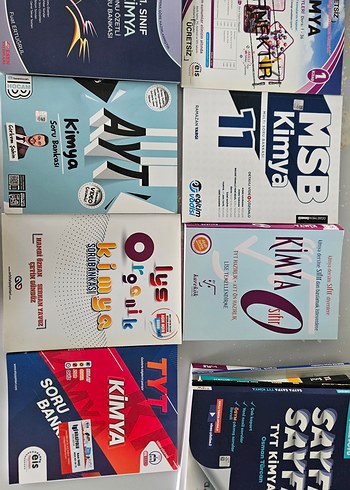 Kimya Soru Bankası ve Konu Özetleri Kitap Seti - Görsel 2