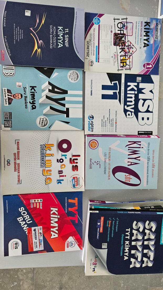 Kimya Soru Bankası ve Konu Özetleri Kitap Seti - Görsel 2