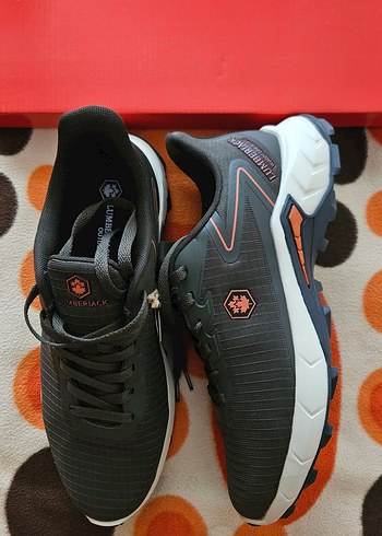 Lumberjack Outdoor Gri Erkek Spor Ayakkabı su geçirmez - Görsel 6