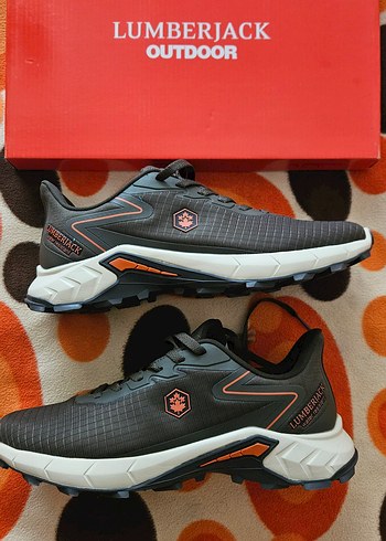 Lumberjack Outdoor Gri Erkek Spor Ayakkabı su geçirmez - Görsel 4