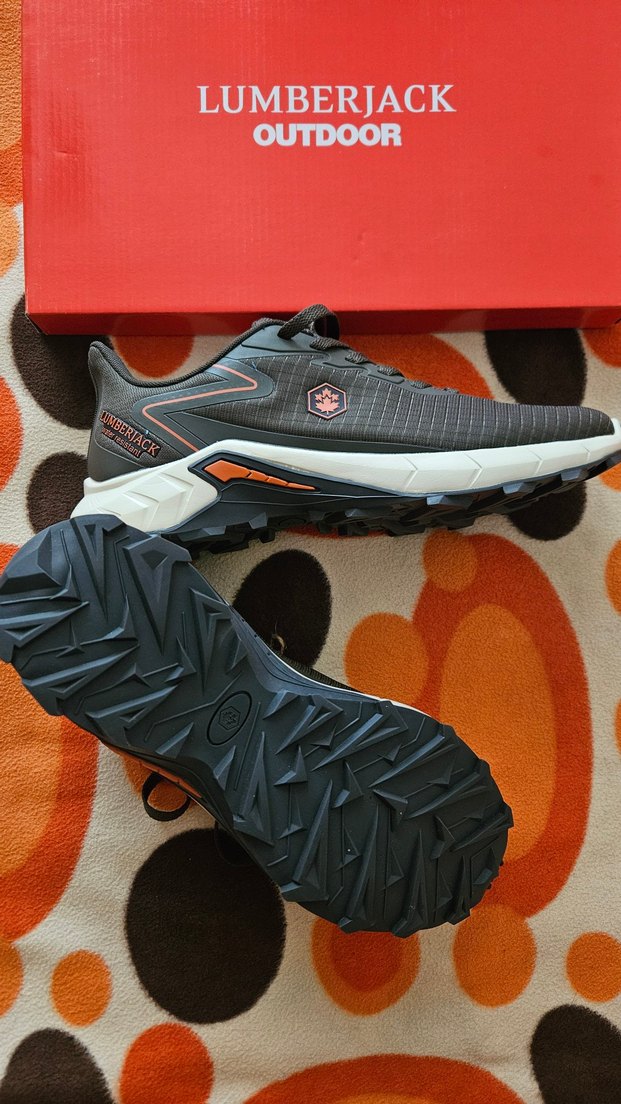 Lumberjack Outdoor Gri Erkek Spor Ayakkabı su geçirmez - Görsel 3